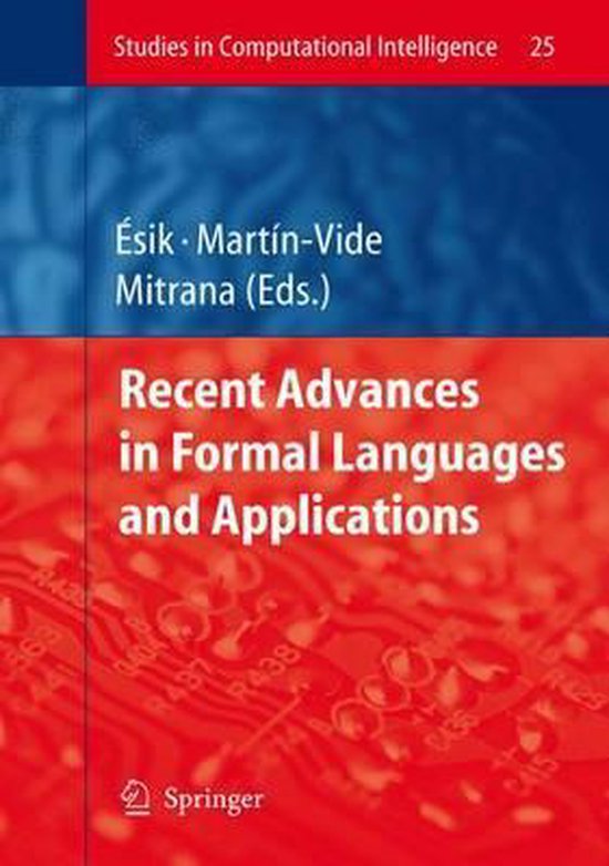 Recent Advances in Formal Languages and Applications - cover