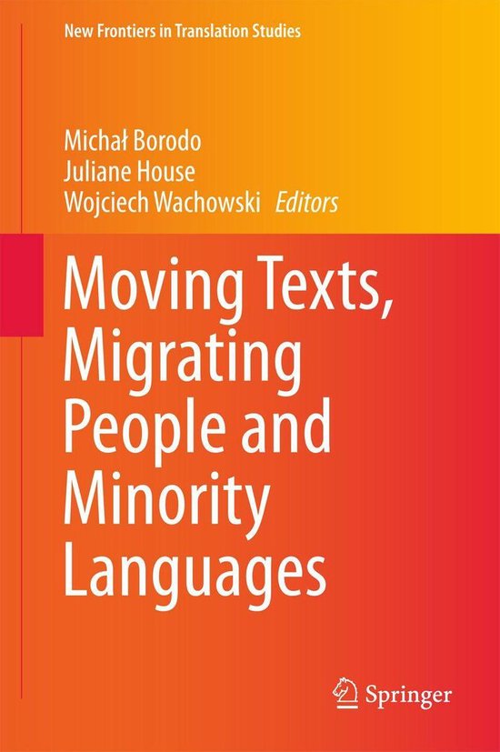 Foto: New frontiers in translation studies moving texts migrating people and minority languages