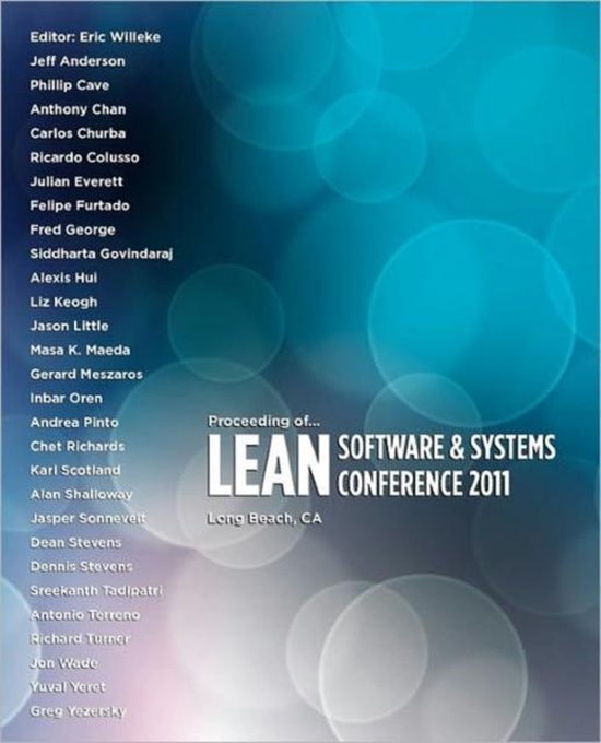Proceeding of Lean Software and Systems Conference 2011 - cover