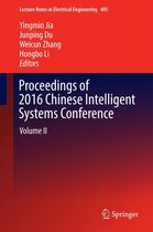 Lecture Notes in Electrical Engineering 405 - Proceedings of 2016 Chinese Intelligent Systems Conference