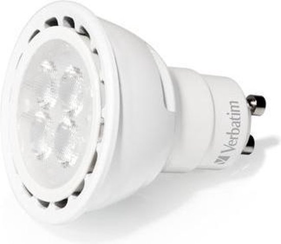 Verbatim 52607 4W GU10 A + Ampoule LED blanc chaud
