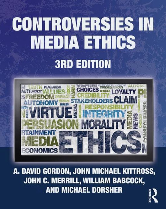 Controversies in Media Ethics - cover