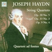 Haydn: String Quartets Op 20 no 5, Op 33 no 3 etc / Quartett ad fontes