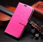 Cyclone cover wallet case hoesje HTC 10 roze