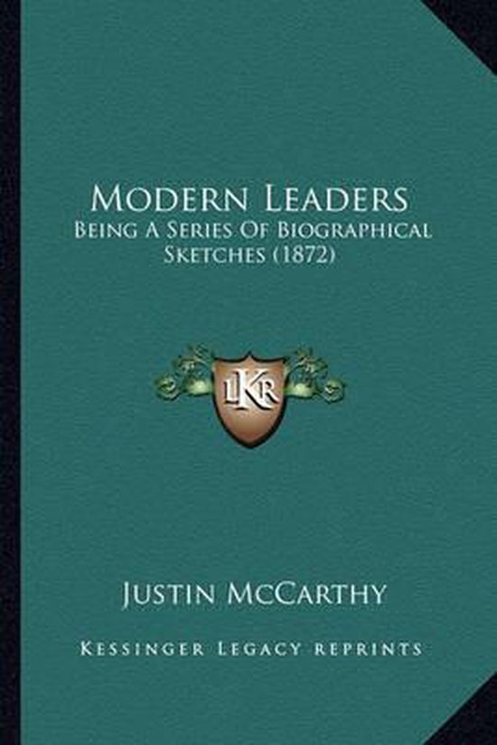 Modern Leaders Modern Leaders, Justin Mccarthy 9781163898840 Boeken