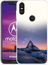Motorola One Hoesje Sky Rocks