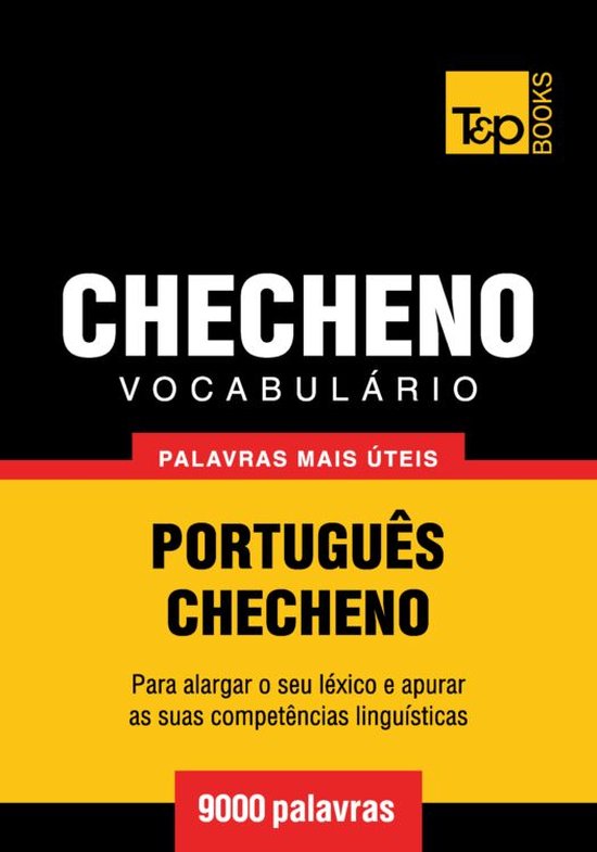 Vocabulário Português-Checheno - 9000 palavras mais úteis - cover