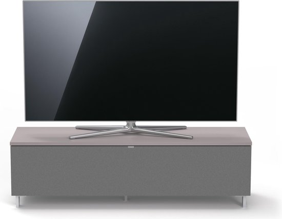 Spectral Just-Racks JRB1304-GR | tv-meubel voor soundbar in mat grijs – 1.30 cm breed