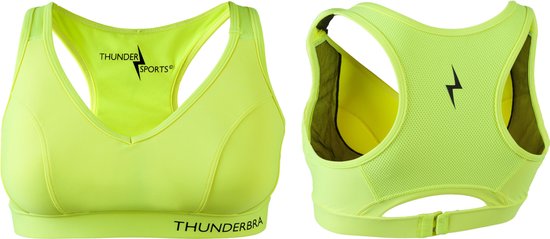 Thundersports Thunderbra - SportBH - Geel - Large Cup B/C