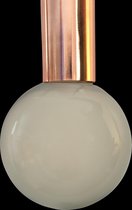 Mica Decorations - Aster lamp input E14 - output E27 bal grijs- d12,5cm