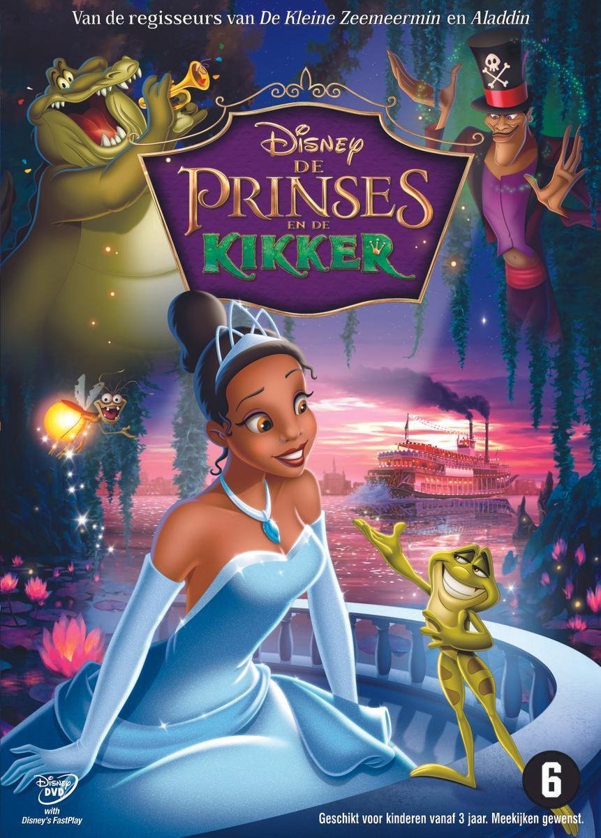 Prinses En De Kikker (Princess & The Frog) (DVD) (Dvd) | Dvd's | bol.com