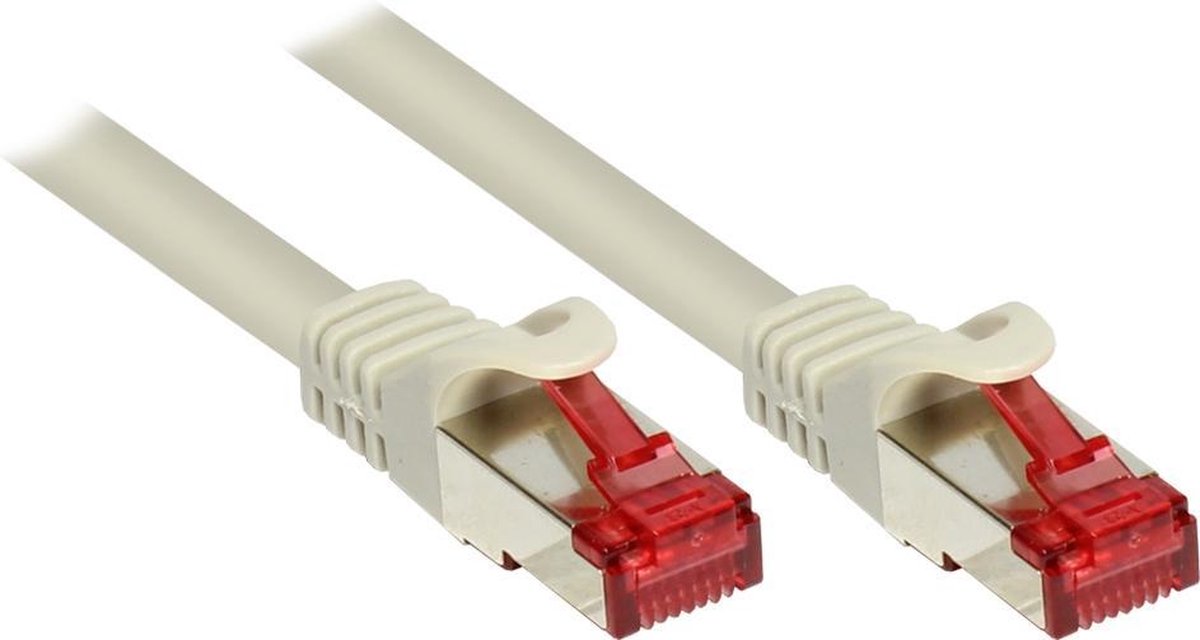Alcasa 8060-030 netwerkkabel 3 m Cat6 S/FTP (S-STP) Grijs