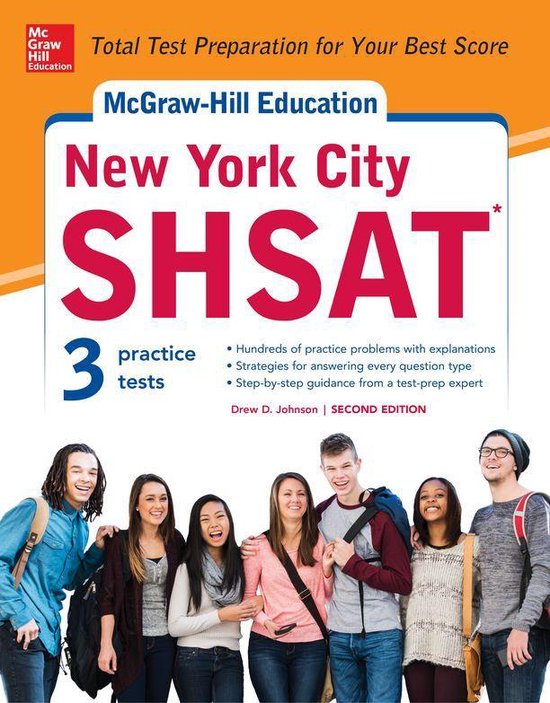 McGraw-Hill Education New York City SHSAT, Second Edition - cover
