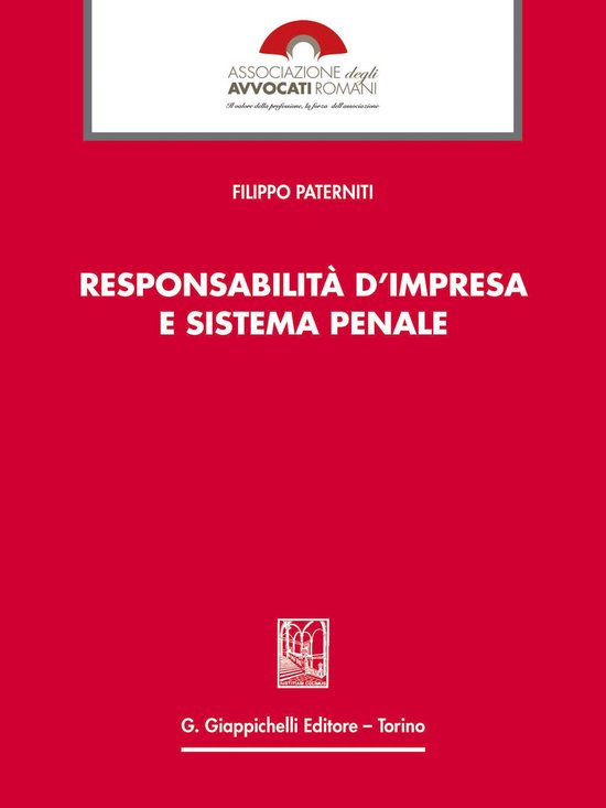 Responsabilita' d'impresa e sistema penale - cover