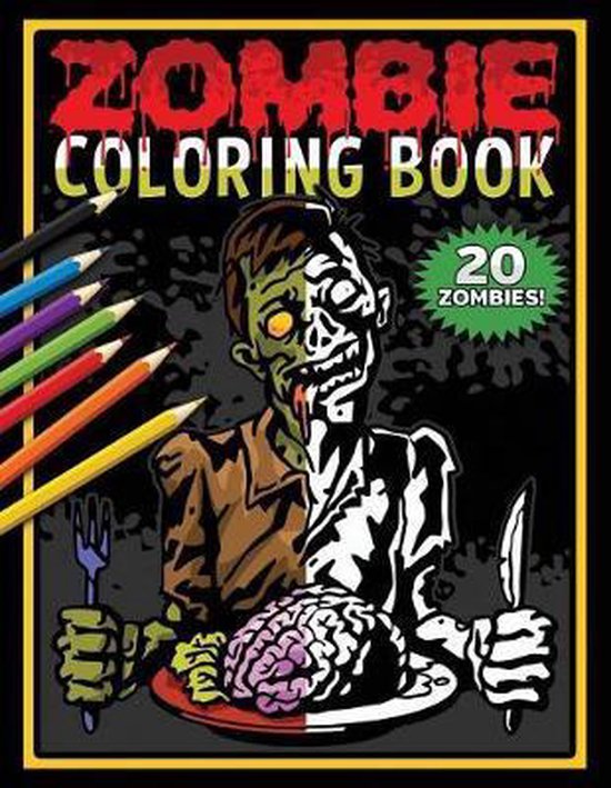 Bol Com Zombie Coloring Book Apocalypse Books Ngustudio 9781791395087 Boeken