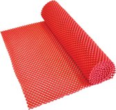 Aidapt tapis antidérapant rouge - pour tiroir, plateau, sol