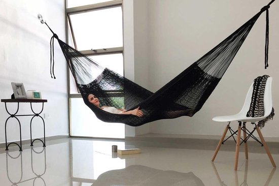 Mexicaanse hangmat Black Jaguar Large | zwart