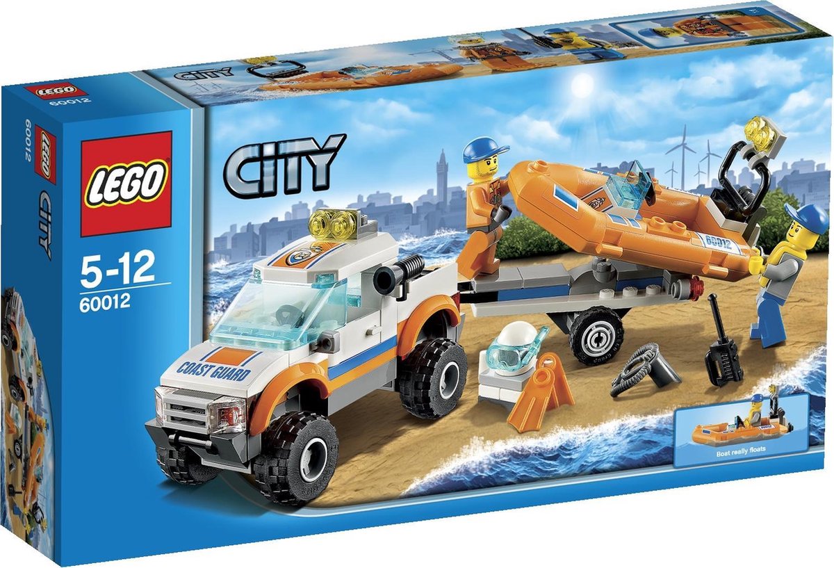 LEGO City 4x4 & Duikersboot - 60012 | bol.com