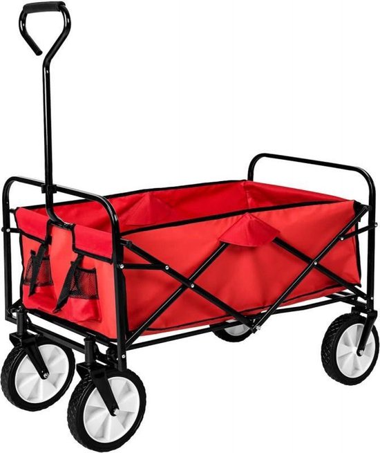 Lifegoods Bolderkar - Opvouwbaar - 80kg - 94l - Wasbaar Polyester - Grijs