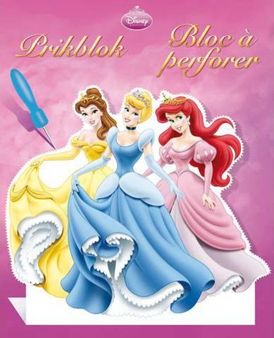Cover van het boek 'Disney prikblok Princess / Disney Bloc a perforer Princess'