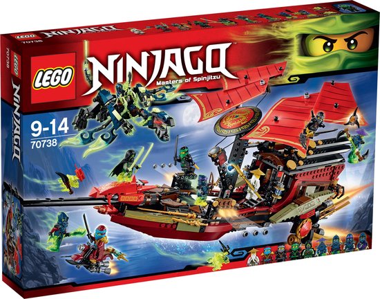LEGO NINJAGO Vlucht van de Bounty - 70738 | bol.com