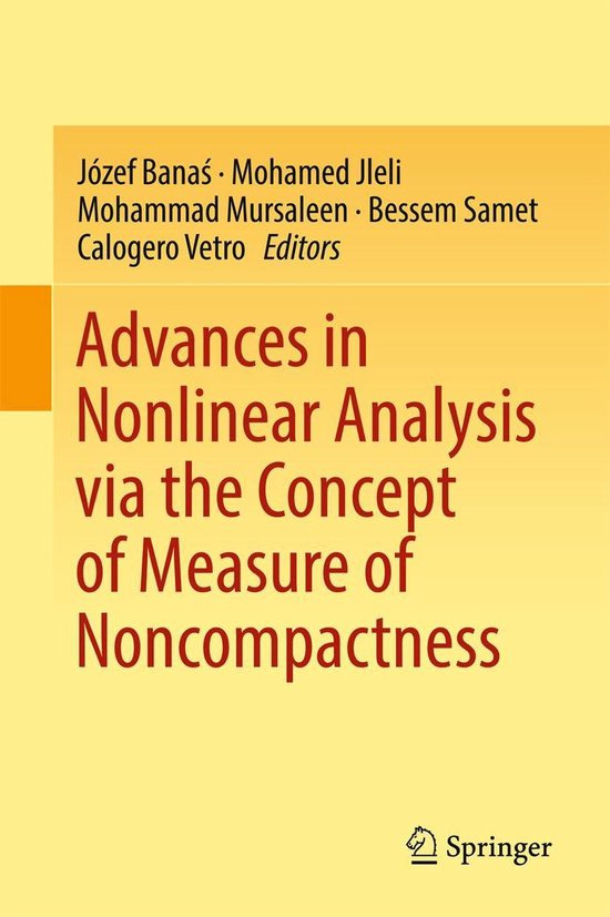 Mathematics and Statistics (R0) - Advances in Nonlinear Anal ... - cover