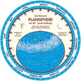Planisphere for 40 Degrees South Latitude
