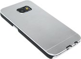 Aluminium hoesje zilver Geschikt voor Samsung Galaxy S7
