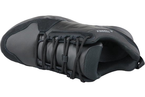 adidas Terrex AX3 LEA EE9444, Mannen, Zwart, Trekkinglaarzen maat: 45 1/3  EU | bol.com