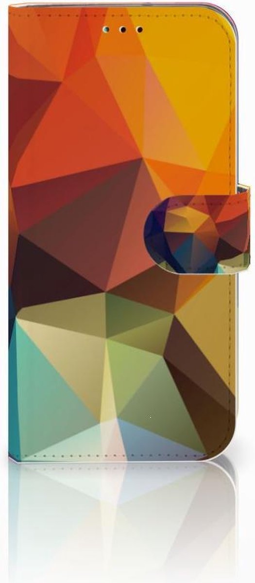 Book Case voor Samsung Galaxy A40 Book Case Polygon Color