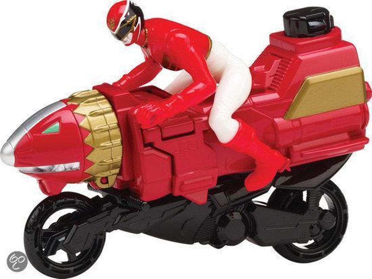 Power Rangers Moto MegaForce Ranger Rood