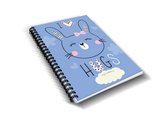 Heen en weer oppas crèche boekje “I Love Hugs”  - kinderopvang - gastouder - baby - peuter - oppasboekje - opvangboekje - invulboek - ringband