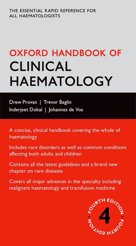 Oxford Medical Handbooks - Oxford Handbook of Clinical Haematology