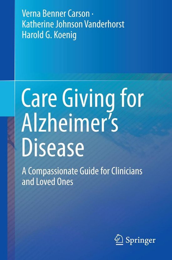 Care Giving for Alzheimer’s Disease - cover