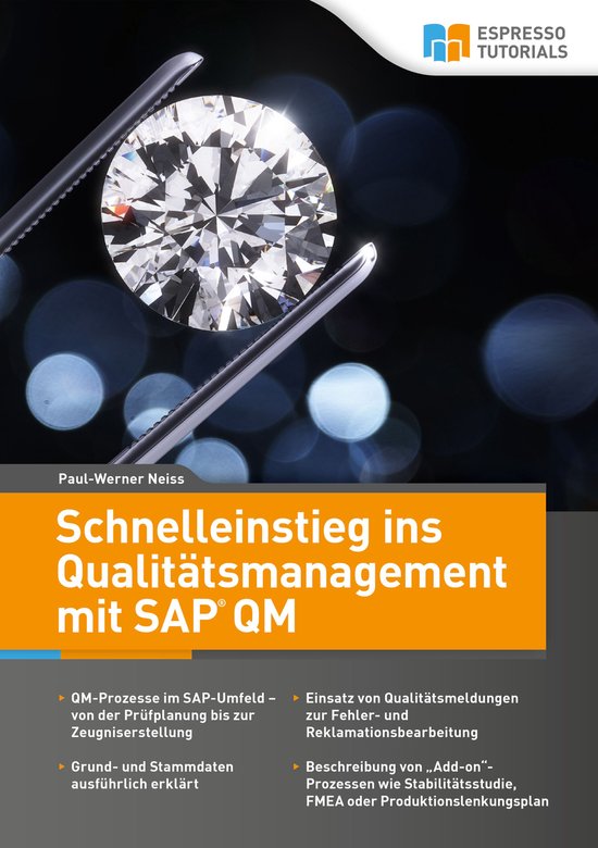 Schnelleinstieg ins Qualitätsmanagement mit SAP QM - cover
