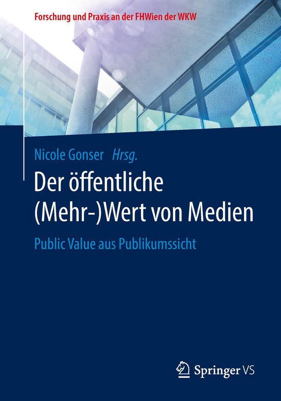 Forschung und Praxis an der FHWien der WKW - Der öffentlich ... - cover