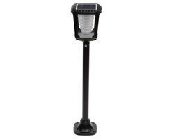 O'DADDY O’DADDY zibal buitenverlichting - tuinverlichting 200 lumen - staanlamp met bewegingsmelder / sensor - staande led lamp solar verlichting - dag/nacht sensor