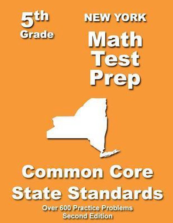 New York 5th Grade Math Test Prep - cover