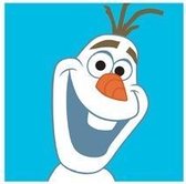 Borduurpakket kinderen Frozen Olaf