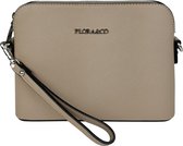 Handtas Flora & Co taupe claire