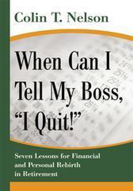 When Can I Tell My Boss, “I Quit!” - cover