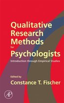 Qualitative Research Methods For Psychologists