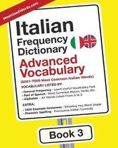 Italian-English- Italian Frequency Dictionary - Advanced Vocabulary