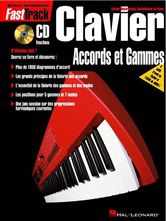 Foto: Fasttrack keyboard chords scales french edition