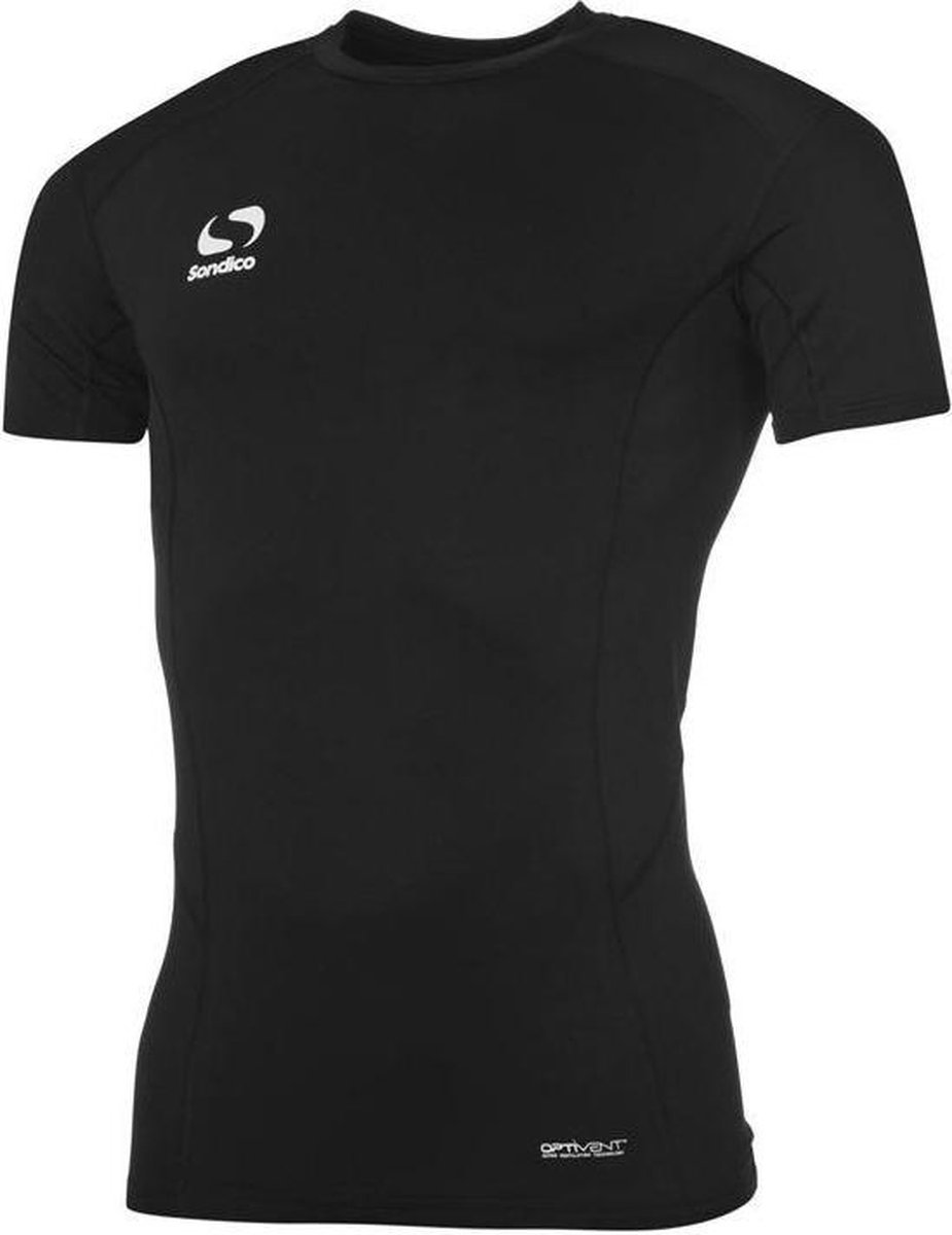 925x1200.jpg Sondico ondershirt korte mouw - Heren - Black - S - Afbeelding 1
