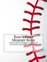 Baby's First Memory Book