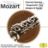 Mozart: Clarinet Quintet, K. 581; Kegelstatt-Trio, K. 498; Adagio & Rondo, K. 617