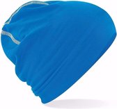 Katoenen muts blauw voor dames