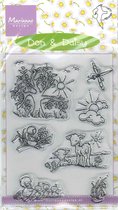 Don & Daisy Clear Stamp Lente