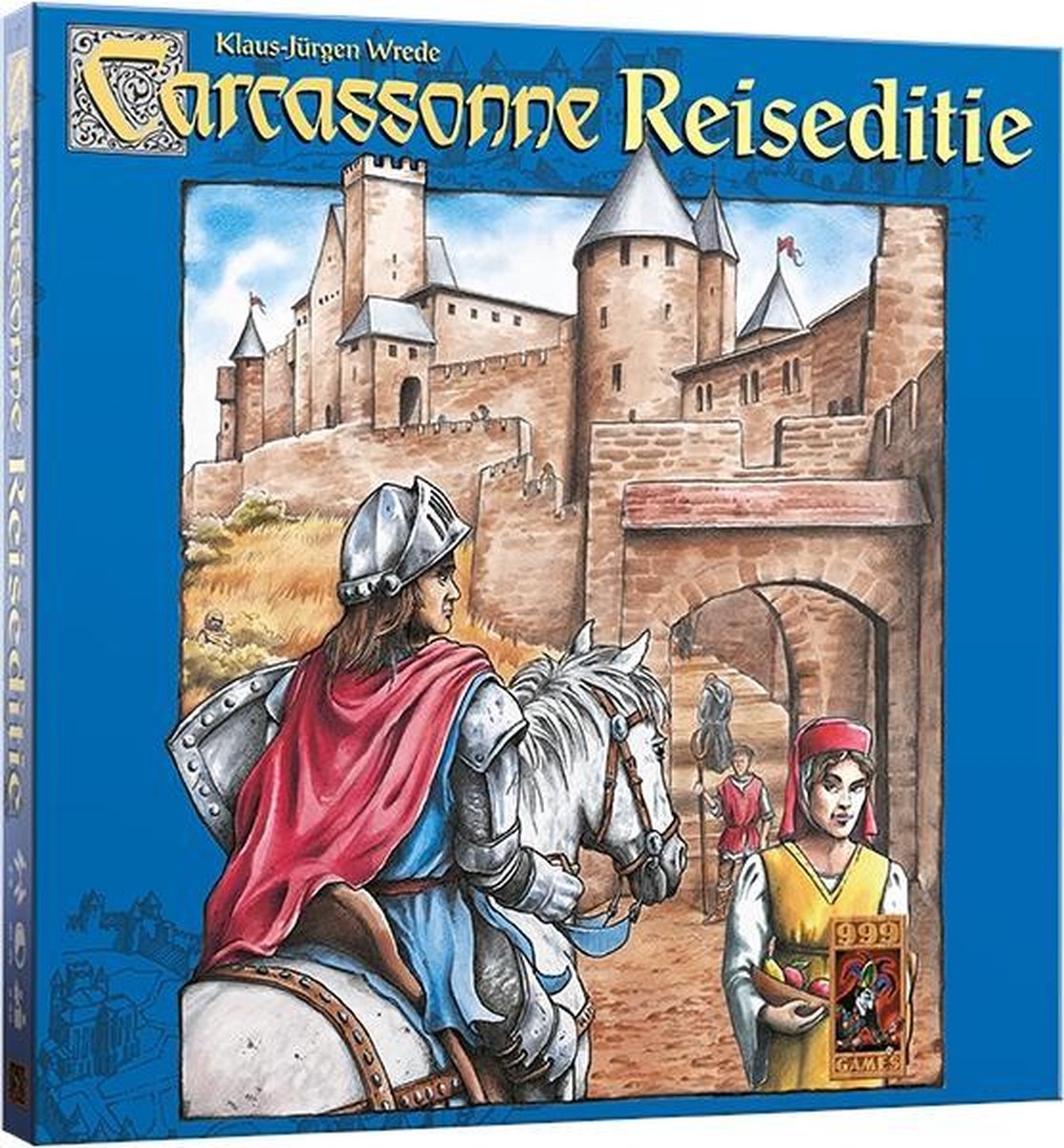 grijs kaart koppeling Carcassonne: Compacte Reiseditie Bordspel | Games | bol.com